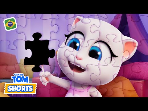 🧩🔎 A Peça de Quebra-cabeça Perdida 🤔 Talking Tom Curtas
