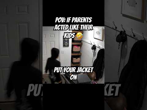 If parents acted like their kids 🤣 #viral #funny #comedy #mom #alaskaelevated #jacket #grady