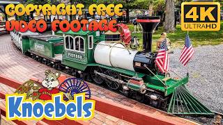 *** NO COPYRIGHT VIDEO *** POV Of Pioneer Train At Knoebels Amusement Park *** FREE FOR REUSE ***