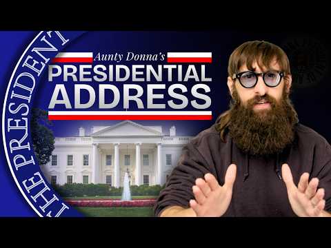 Aunty Donna's Presidential Address | President Mark Samual Bonanno