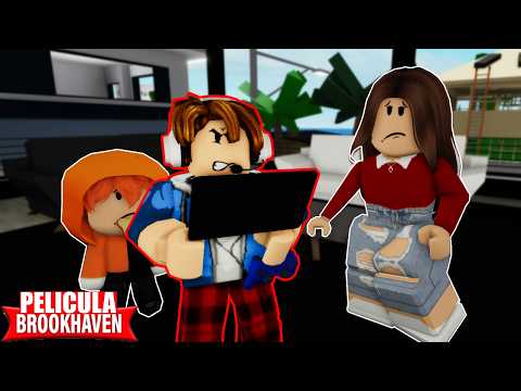 EL NIÑO OBSESIONADO A LOS VIDEOJUEGOS 🎮😡 BROOKHAVEN 🏡 PELICULA