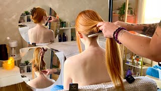 My friend does ASMR on Me! Soft Spoken, Hair brushing, light touch and sooooo many tingles!!