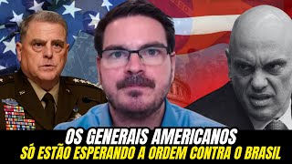 BOMBA🔥 RODRIGO CONSTANTINO REVELA GENERAIS DOS EUA ,ESTÃO APOSTO PARA INTERVENÇÃO MILITAR NO BRASIL