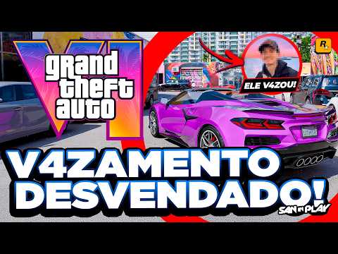 DESCOBERTO quem ESTAVA por TRÁS do GAMEPLAY VAZADO do GTA 6... (Veja) #gta6 #gta6vazamentos