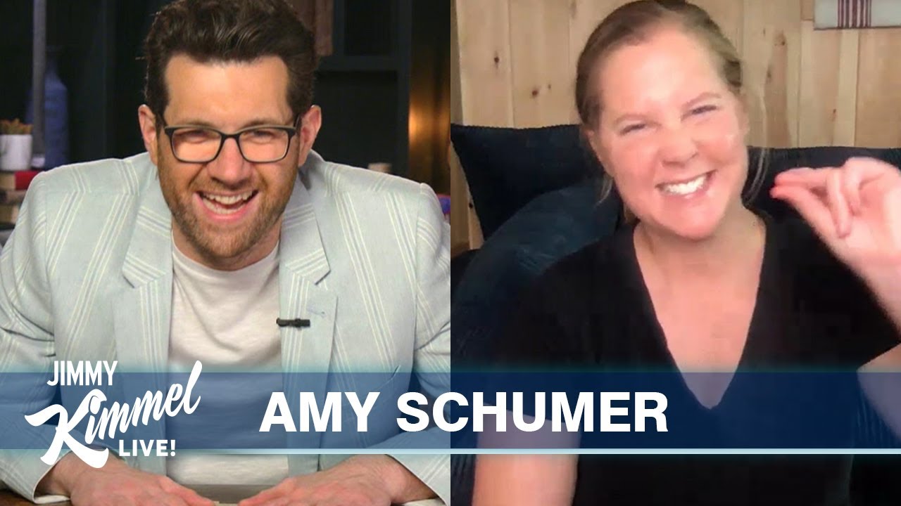 Guest Host Billy Eichner Interviews Amy Schumer Showing the World Her Difficult Pregnancy