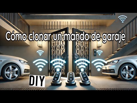 CÓMO CLONAR UN MANDO DE GARAJE FACILMENTE || DIY