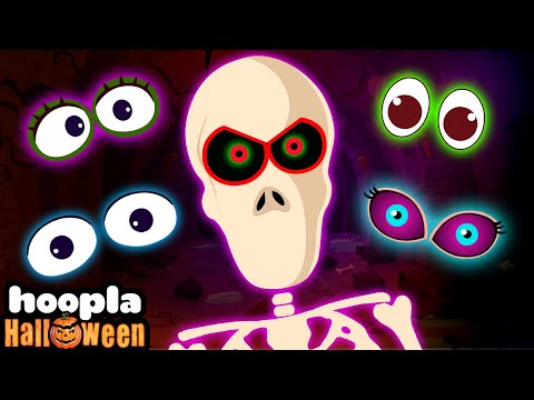 Missing Skeleton Face |  Let's Find the Parts of Skeleton's Face | Hoopla Halloween