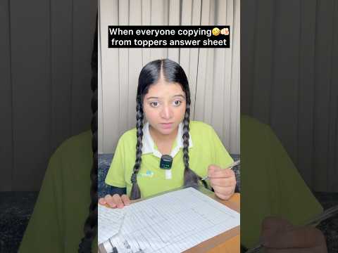 Or krlo copy🤣 #ytshorts #comedy #ytshortsindia #funny #youtubeshorts #vibeswithparull #examdays #fy