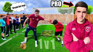 LAST Player to Beat The PRO West Ham Player Wins $1000!