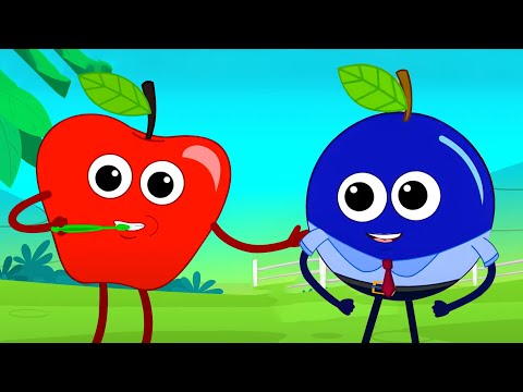 This is the Way, Fruits Cartoon and Fun Nursery Rhyme for Kids