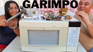 Como Garimpar Forno Micro-ondas Completo até Magnetron