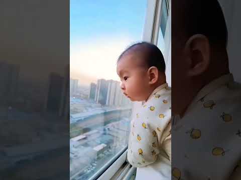Cute baby funny video 🏍️🫢😂