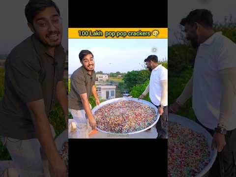 100 LAKH POP POP CRACKERS 😶‍🌫️ @CrazyXYZ