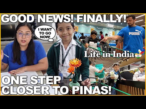 LIFE in INDIA: GOOD NEWS FINALLY! ONE STEP CLOSER TO PINAS!