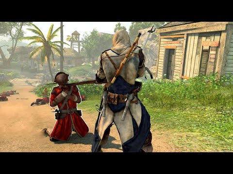 Assassin's Creed 4 Black Flag Musket High Action Showcase with Connor`s Outfit