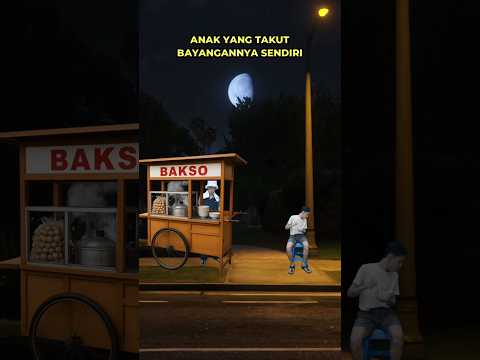 Anak Yang Takut Bayangannya Sendiri
