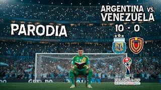 Argentina 10 - Venezuela 0 | Eliminatorias 2026 (PARODIA)