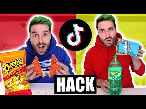 JE TESTE LES MEILLEURS FOOD HACKS TIKTOK PENDANT 24H - PARTIE 5