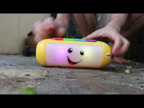 Elmo's Take Along Boombox and Fisher Price Laugh & Learn Speaker DOUBLE DESTRUCTION