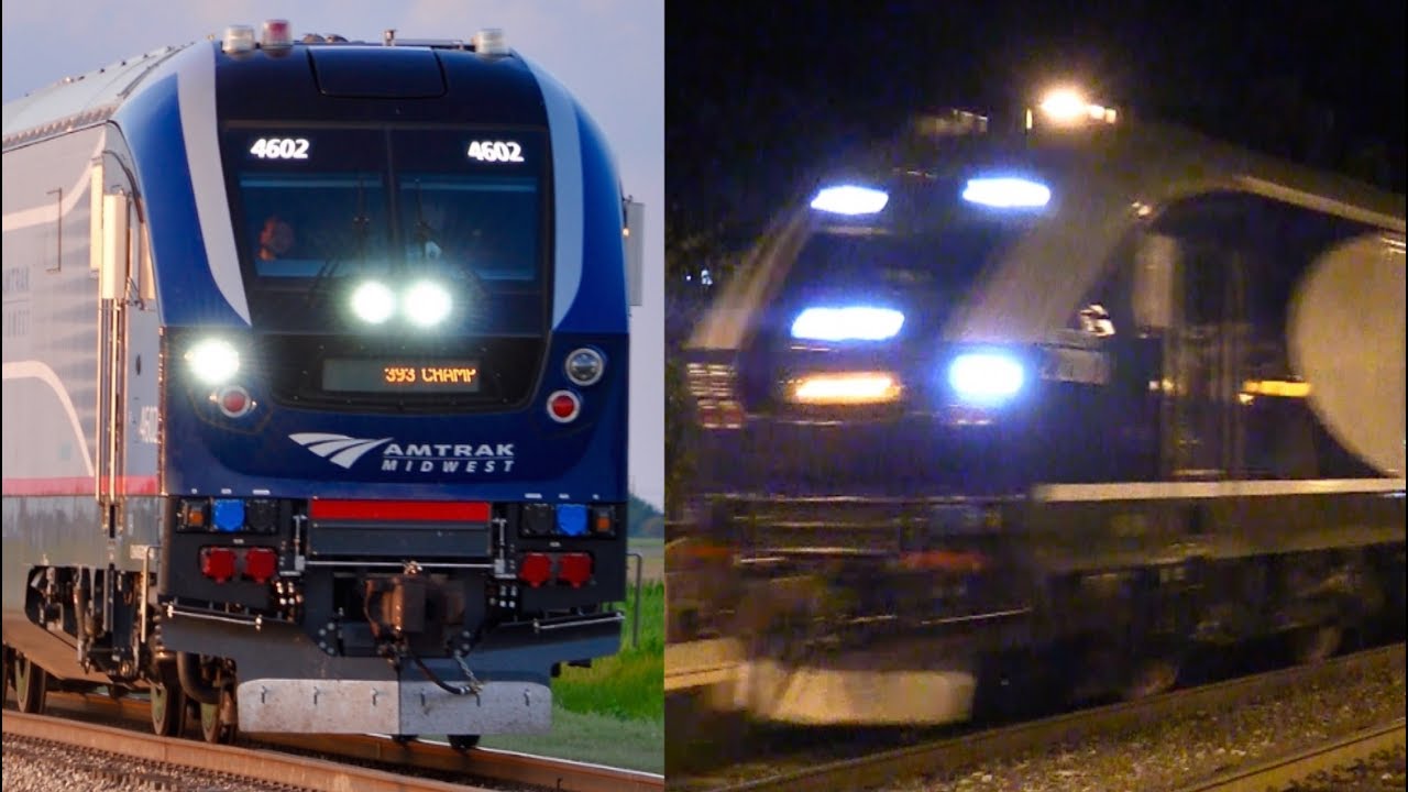 NEW SC-44 Charger Amtrak Pacific Surfliner Test Trains - CoasterFan2105