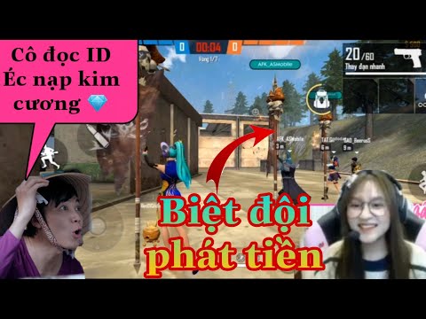 [Free Fire] Cảm xúc Cô Ngân khi được As Mobile tặng kim cương ngay trên LiveStream