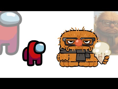 Mini Crewmate Kills Italian Brainrot Characters - Part 17 | Among Us