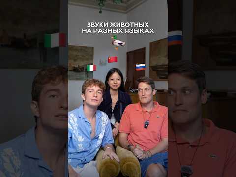 Звуки животных на разных языках 🐍😳 ​⁠@petya_english