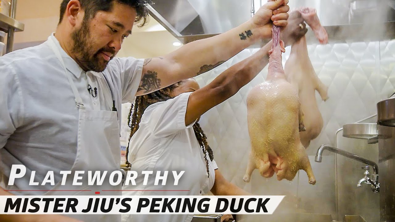 How Michelin-Starred Mister Jiu's Makes Their Famous Peking-Style Duck - Plateworthy