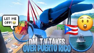 WE GOT ON THE HIGHEST ZIP LINE IN THE WORLD😱🌎🇵🇷BEST TRIP EVER!! (MOM CRIED)