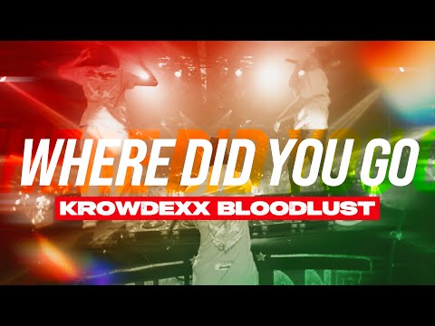 Krowdexx & Bloodlust - WHERE DID YOU GO (Official Videoclip)