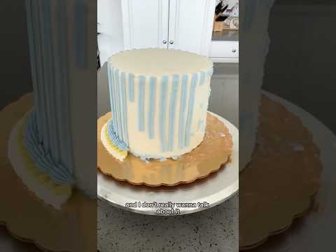 Almost threw in the towel with this one ๐
๐ #cakedecorating #cake