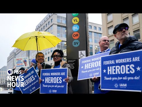 YouTube video thumbnail: Federal Workers Union Says it Will Continue to Fight Firings After Supreme Court Ruling