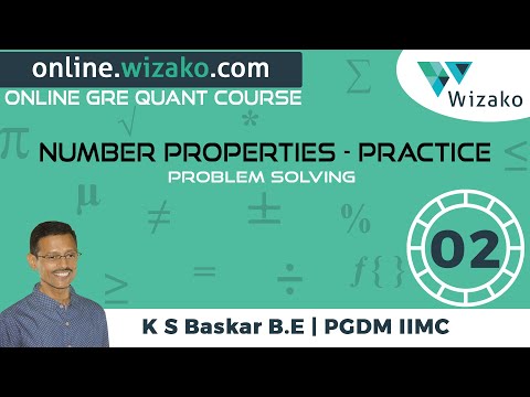GRE Quantitative Problem Solving | Number Properties |...