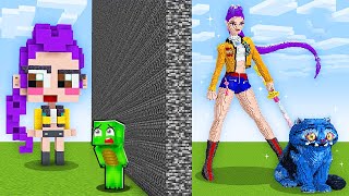 Ich CHEATE mit K POP DEMON HUNTERS in in Minecraft Bau Challenge!