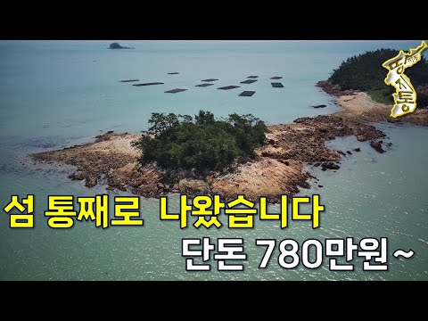 섬 통째로 싸게 나왔습니다. 무인도 단돈780만원~꿈은 이루어진다.[땅지통]