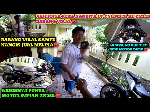 AKHIRNYA YANG KALIAN TUNGGU GANTI MOTOR KE ZX25R PUNYA BABANG VIRAL‼️