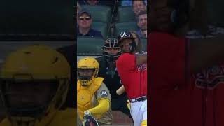 Ronald Acuña Jr. Homers on First Pitch Back from Injury! #mlb #baseball #mlbshorts #baseballshorts