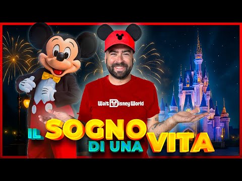 Il SOGNO di una vita - inizio i parchi Disney 🇺🇸🎢