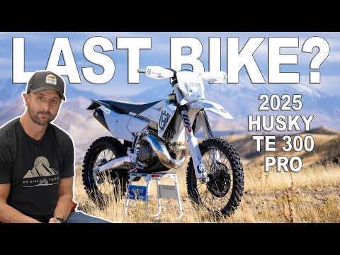 It's OVER? This took 10 YEARS - 2025 Husky TE 300 Pro May be my last giveaway bike