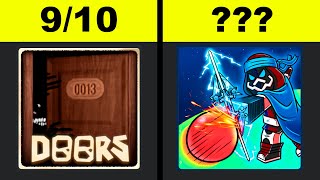 Honestly Rating 100 Roblox Games