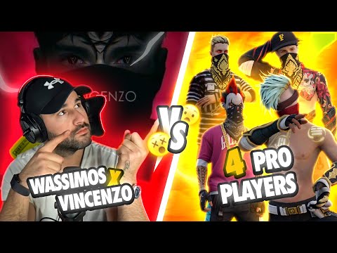 VINCENZO AND WASSIMOS VS 4 PRO PLAYERS