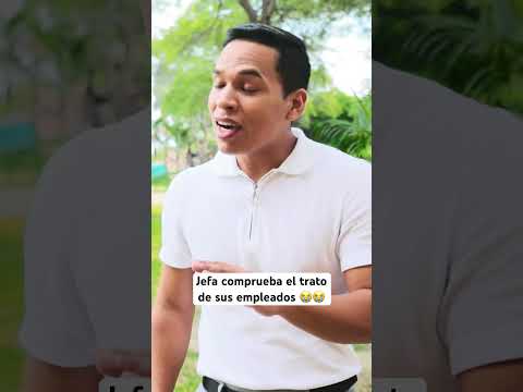 Jefa comprueba el trato de sus empleados 😭😭