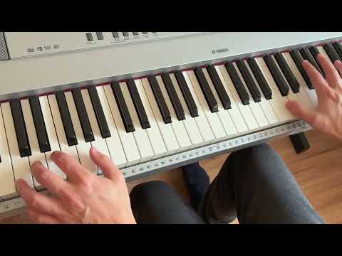 LH Stride Piano + RH Blues Piano | Playing Sweet Stuff Quickly