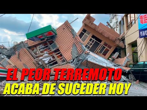 ¡INCREÍBLE! El peor terremoto acaba de suceder hoy en ESTADOS UNIDOS, Mira como quedó este país