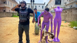 My goat meat ll Markangelcomedy ft mumu police comedy