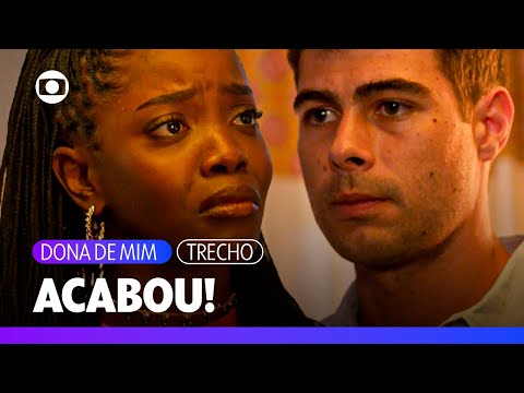 Leo briga com Davi ao se sentir enganada e termina namoro com ele! | Dona de Mim | TV Globo