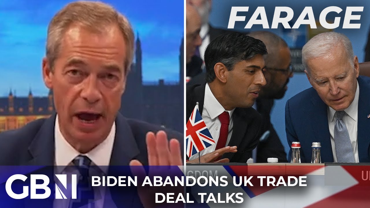 ‘Biden is anti-British!’ | Lee Cohen on Democrats’ attitude to the UK as Biden abandons trade talks