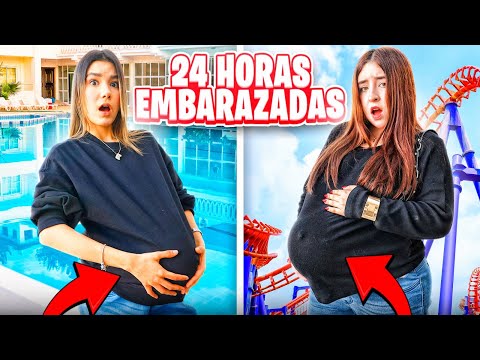 24 HORAS EMBARAZADAS ¡Con SUPERSTICIONES! | Ana Emilia