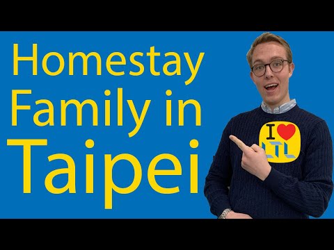LIVING WITH A TAIWANESE FAMILY: Interviewing our homestay family in Taipei - VLOG81