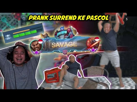 DAPET SAVAGE MALAH PRANK SUREND, PASCOL SAMPE NGAMUK WKWKWKWKWKWKW